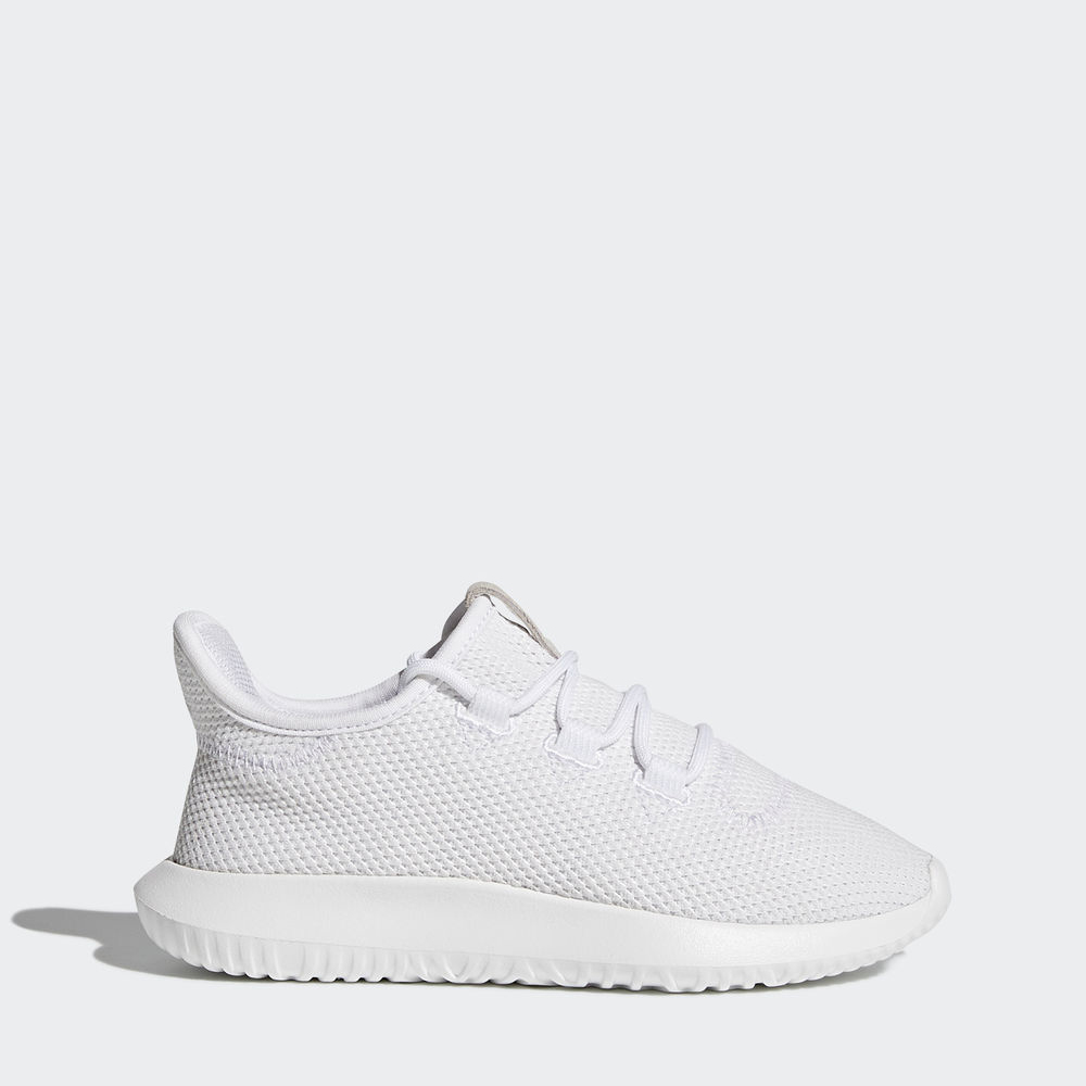 Adidas Tubular Shadow - Originals για αγορια - Ασπρα/Μαυρα/Ασπρα,Μέγεθος: EU 27 – 39 1/3 (569JSIDL)